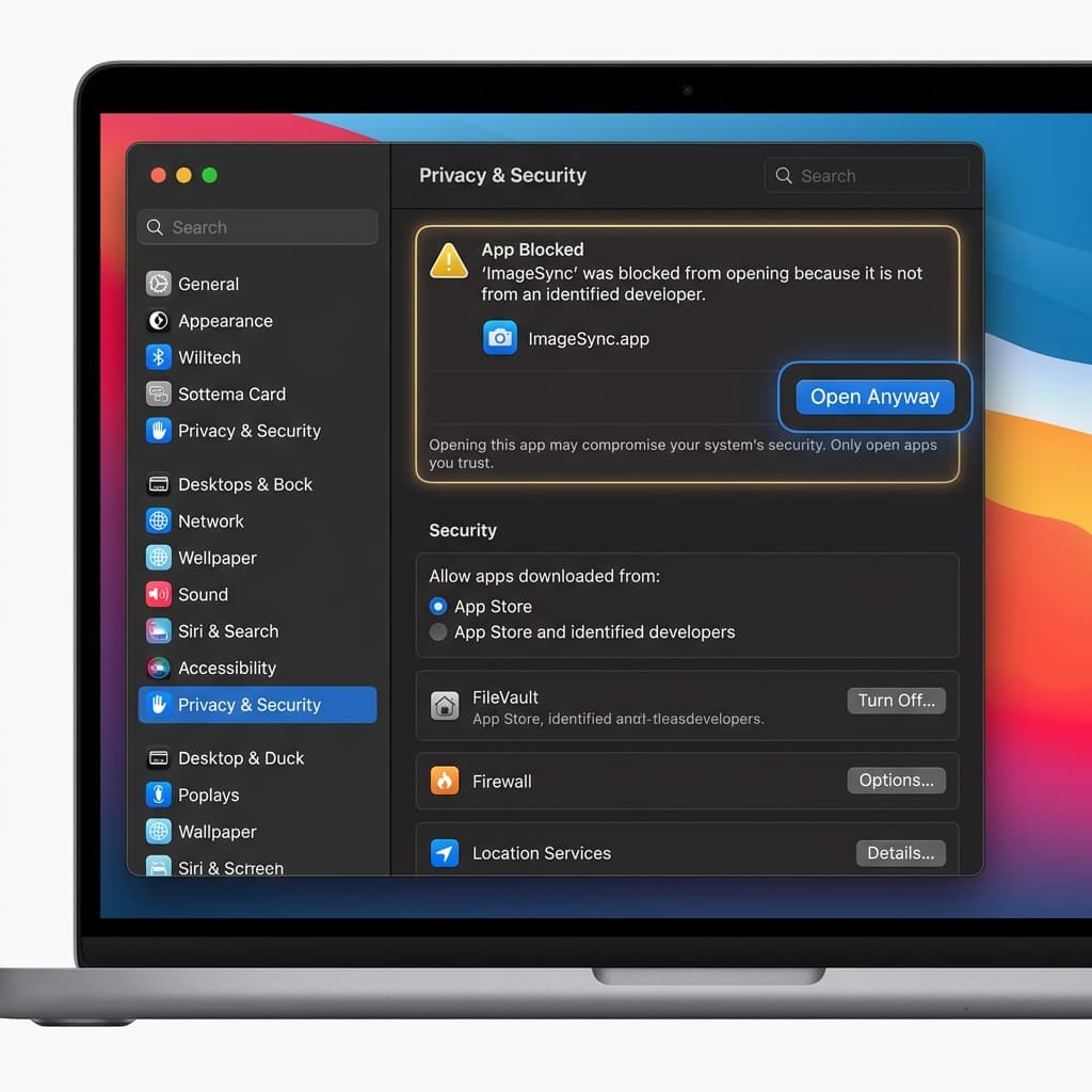 MacOS Gatekeeper Open Anyway Guide